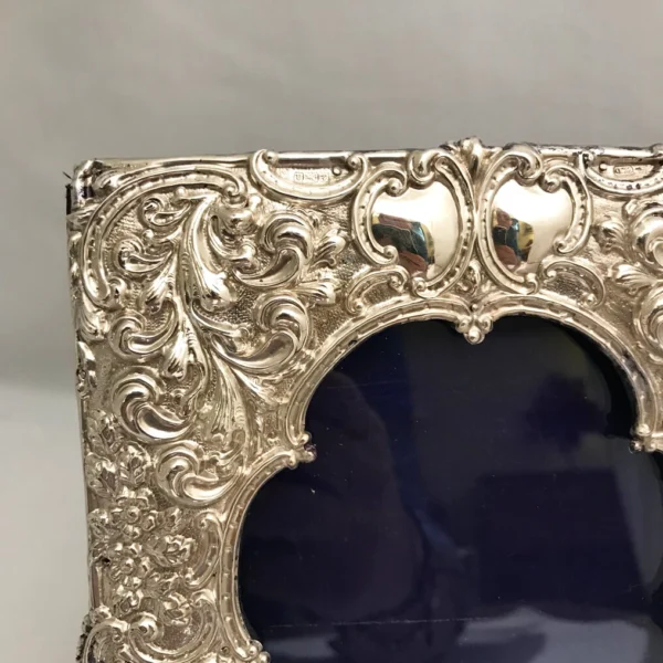 Antica cornice inglese in argento